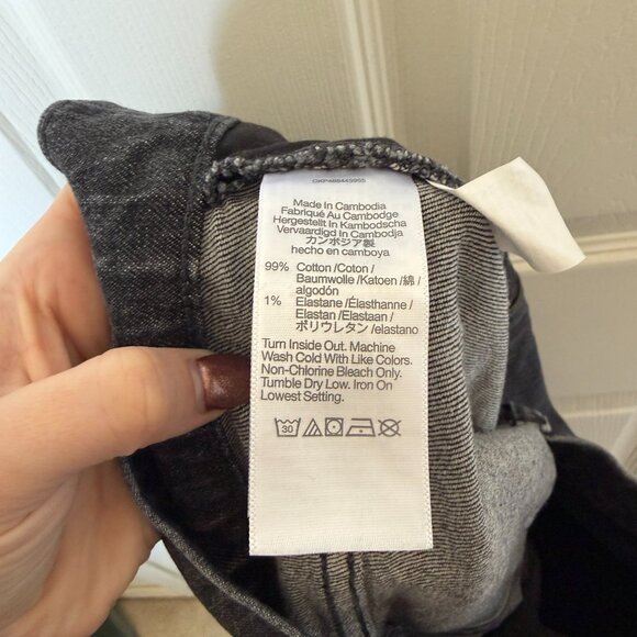 The Perfect Vintage Wide-Leg Crop Jean (27, Robles Wash) - Picture 10 of 13